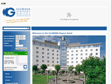 Tablet Screenshot of globana-airport-hotel.de